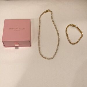 Necklace & Tennis Bracelet